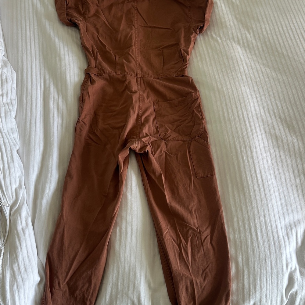 Pistola rust brown button-front jumpsuit! - Picture 5 of 5